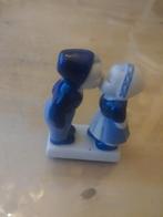 Delfts blauw kussend paartje, Ophalen of Verzenden, Nieuw, Mens