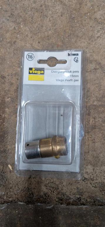 Viega Pexfit Overgangsstuk 16 x 15mm Gas beschikbaar voor biedingen