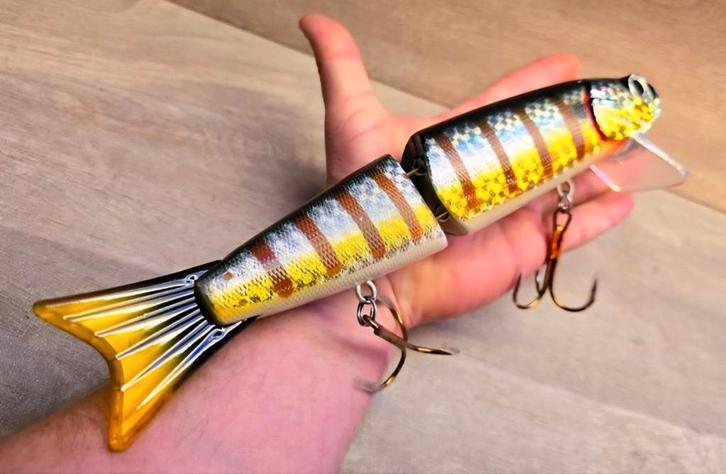 DLT SUPER JOINTED MEGA KUNSTAAS.

Nieuw/ongebruikt in verpak, Watersport en Boten, Hengelsport | Roofvissen, Nieuw, Overige typen