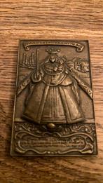 Bronzen plaketten troosteres der bedrukten, Ophalen of Verzenden