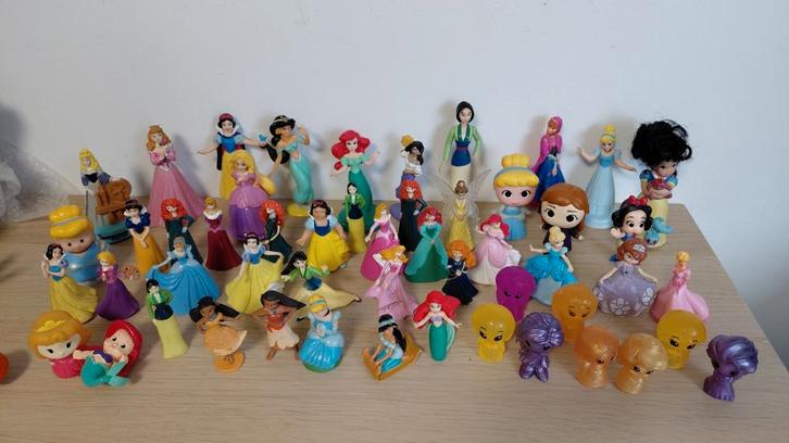 Disney poppetjes prinsessen €1 ps, Verzamelen, Poppetjes en Figuurtjes, Zo goed als nieuw, Ophalen of Verzenden