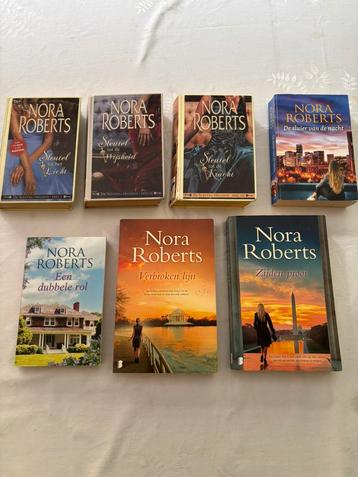 Nora Roberts boeken set 7 stuks met 8 verhalen! beschikbaar voor biedingen