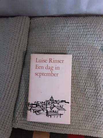 Luise Rinser---Een dag in September literatuur beschikbaar voor biedingen
