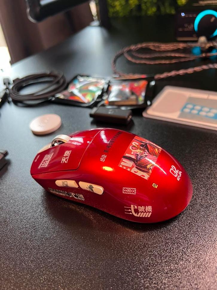 Custom Logitech G pro x, Computers en Software, Muizen, Zo goed als nieuw, Ophalen of Verzenden