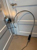 Gepo Amsterdam booglamp, jaren '70. Eyeball in Chroom., Huis en Inrichting, Lampen | Wandlampen, Ophalen of Verzenden