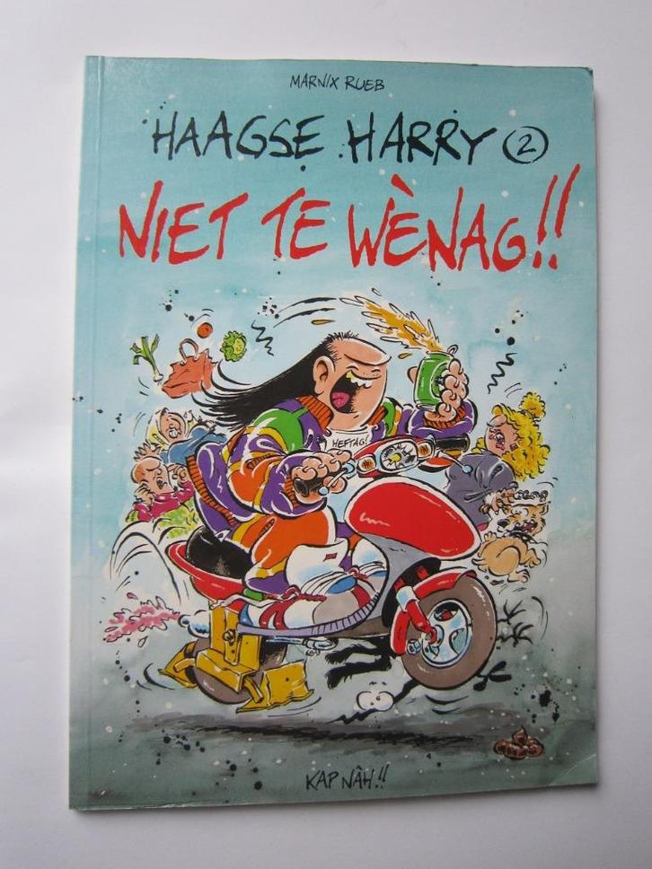 Marnix Rueb - Haagse Harry deel 2 Niet te wenag Den Haag, Boeken, Stripboeken, Zo goed als nieuw, Eén stripboek, Ophalen