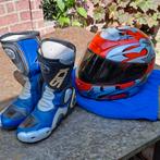 Motorhelm Bayard M en  motorlaarzen SIDI  MAAT 41, Overige typen, BAYARD, Tweedehands, Heren