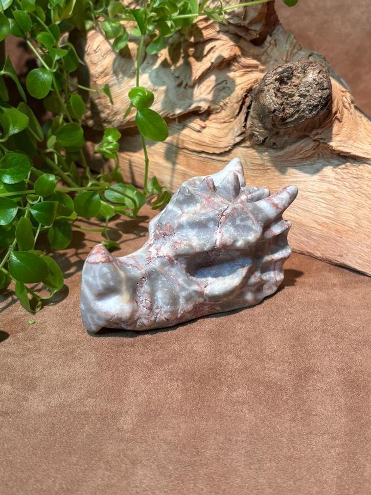 Red Net Agaat draak, Verzamelen, Mineralen en Fossielen, Mineraal, Ophalen of Verzenden