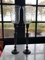 Te koop: 2 hoge kandelaars, Antiek en Kunst, Ophalen, Overige materialen