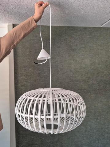 Karwei lamp - Indy  - bamboe - wit beschikbaar voor biedingen