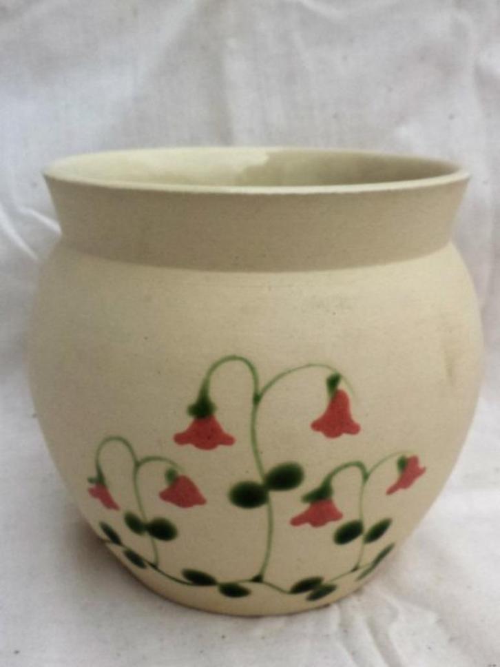 Gabriel Sweden - Vaas met roze bloemetjes (7664), Tuin en Terras, Bloempotten, Zo goed als nieuw, Aardewerk, Minder dan 40 cm