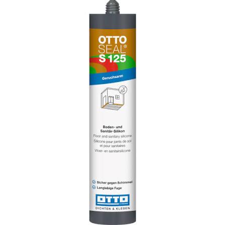 1st Ottoseal S125 Matt Eiken Wit - 1K Silicone Kit, Doe-het-zelf en Verbouw, Isolatie en Afdichting, Nieuw, Vloerisolatie, Overige materialen