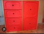 Ikea Trofast kast grenen/rood, Huis en Inrichting, Kasten | Ladekasten, Ophalen, Gebruikt, 5 laden of meer, 50 tot 100 cm
