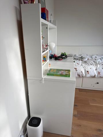 Ikea Malm Bureau - Wit - afbeelding 4