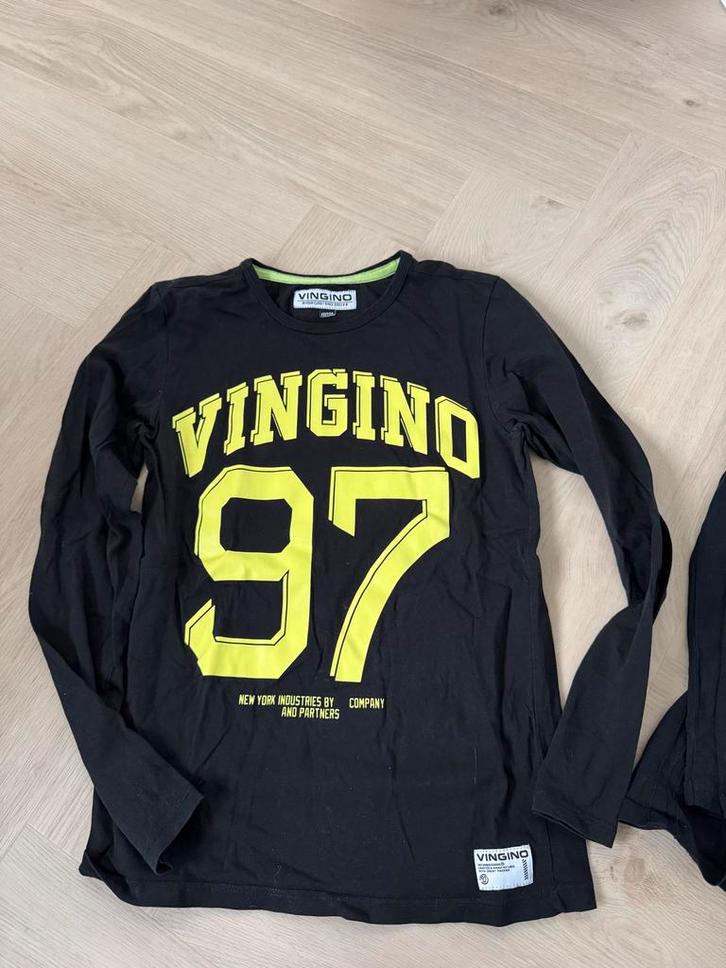 Vingino Shirt Jongens Maat 152 - Zo Goed Als Nieuw!, Kinderen en Baby's, Kinderkleding | Maat 152, Zo goed als nieuw, Jongen, Shirt of Longsleeve