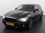 BMW 1-Serie 116I M-Sport Black 2013 NAV-CAM-Carplay, Auto's, 1-Serie, 4 cilinders, Zwart, 1265 kg