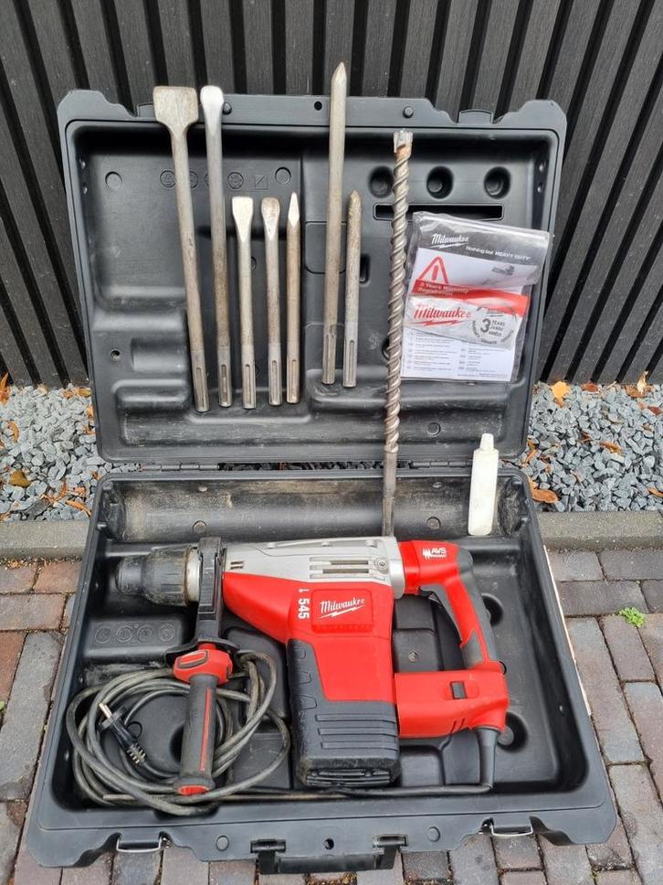 Milwaukee combihamer, hakhamer boormachine kango NIEUWSTAAT!, Doe-het-zelf en Verbouw, Gereedschap | Boormachines, Zo goed als nieuw