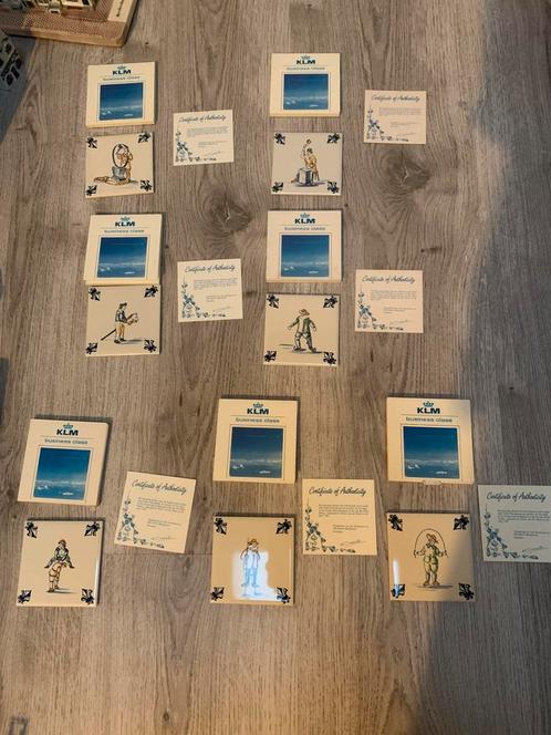 7 ongebruikte KLM Business Class onderzetters + toebehoren, Verzamelen, KLM Huisjes, Nieuw, Ophalen of Verzenden