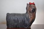 Beeldje Hond Silky Terrier 12 cm, Ophalen of Verzenden, Gebruikt, Hond of Kat, Beeldje of Figuurtje