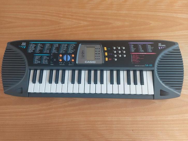 Keyboard Casio SA-65, Muziek en Instrumenten, Keyboards, Zo goed als nieuw, 61 toetsen, Casio, Ophalen of Verzenden