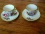 1 kop en 2 schotels k aynsley, Antiek en Kunst, Antiek | Servies los, Ophalen of Verzenden