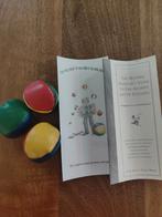 Jongleerballen met handleiding, Ophalen of Verzenden, Gebruikt, Materiaal