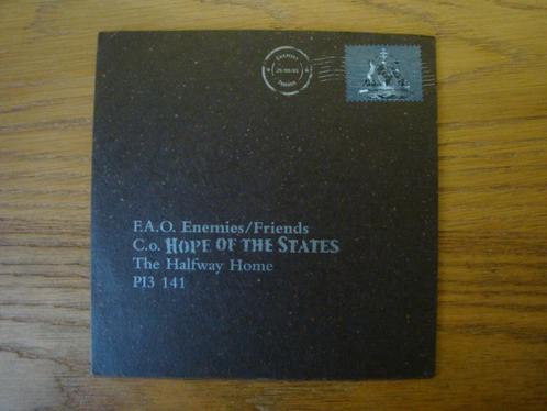 Hope Of The States - Enemies / Friends (post rock/indie rock, Cd's en Dvd's, Vinyl Singles, Gebruikt, Single, Pop, Ophalen of Verzenden