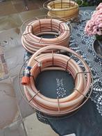 te koop lucht slang   10,5  meter 2stuks  en  1  van 5,5 m, Doe-het-zelf en Verbouw, Compressors, Ophalen of Verzenden, Zo goed als nieuw