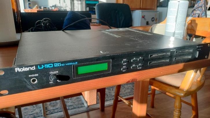 Roland U-110 PCM Sound Module, Muziek en Instrumenten, Soundmodules, Gebruikt, Roland, Ophalen of Verzenden