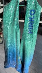 Pinko , schoudertas met pailletten blauw/groen, Sieraden, Tassen en Uiterlijk, Ophalen of Verzenden, Gebruikt, Blauw, Schoudertasje