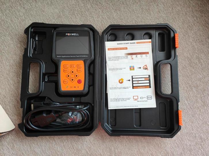 2/6
Foxwell NT650 Elite - Allround Service Tool, Auto diversen, Autogereedschap, Zo goed als nieuw, Ophalen of Verzenden