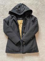 Airforce Jas Dames Lang Zwart XS, Ophalen of Verzenden, Zo goed als nieuw, Maat 34 (XS) of kleiner, Zwart