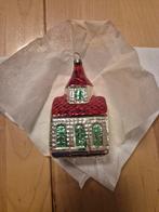 Antieke Vintage Kerstbal - Kerkje, Diversen, Kerst, Ophalen, Gebruikt