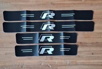 Instaplijsten R Line carbon look (4x) beschikbaar voor biedingen