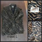 Madness Zebra Jas - Maat L, Bruin, Madness, Maat 42/44 (L), Ophalen of Verzenden