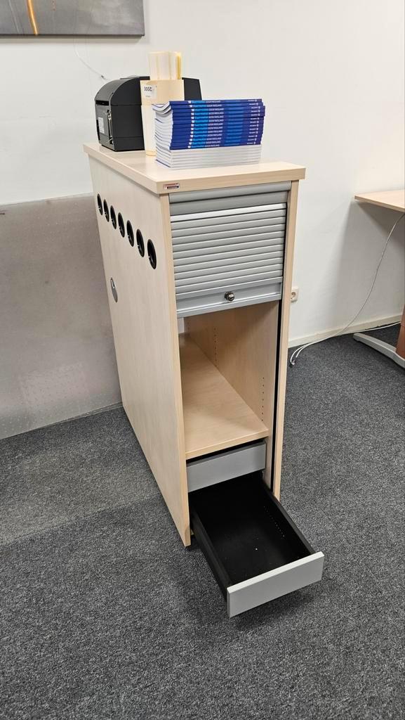 Computer Kast met Laden en Schuifdeur, Huis en Inrichting, Kasten | Dressoirs, Gebruikt, 50 tot 100 cm, 50 tot 75 cm, Met lade(s)