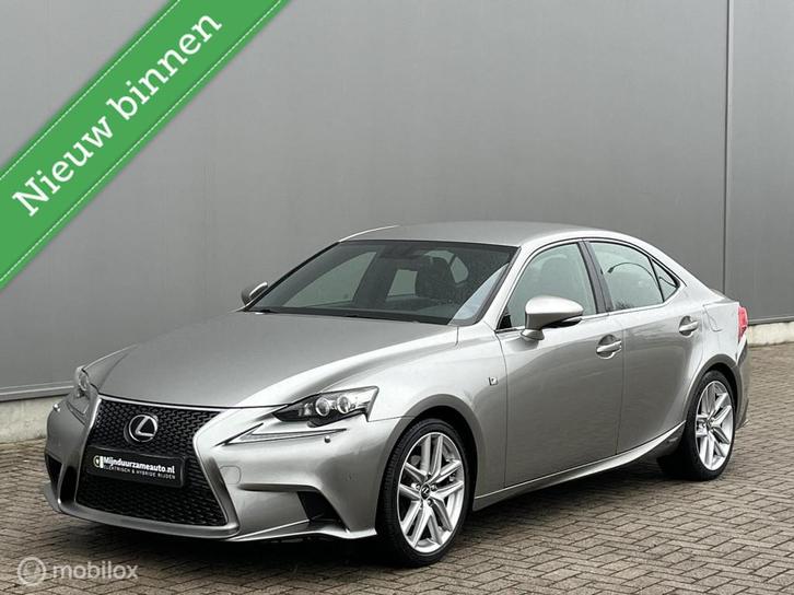 Lexus IS 300h F Sport Line onderhoud bekend - 2e set banden, Auto's, Lexus, Bedrijf, Te koop, IS, ABS, Airbags, Airconditioning