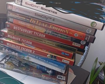Partij oude pc games beschikbaar voor biedingen