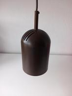 Raak hanglampje metaal vintage retro jaren 70, Gebruikt, Ophalen of Verzenden, Metaal, Minder dan 50 cm