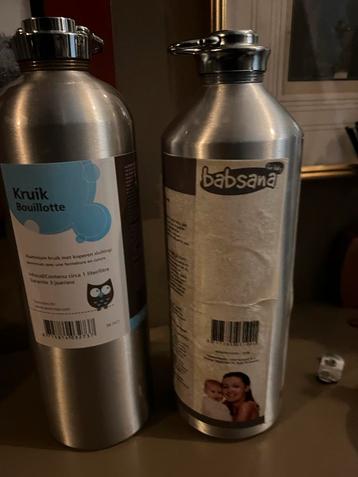 2 Baby Kruiken - Bouillotte & Babsana beschikbaar voor biedingen