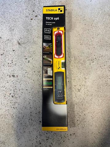 Stabila TECH 196 elektronische waterpas 61cm + Tas beschikbaar voor biedingen