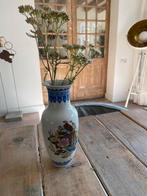 Vintage Chinese vaas Paradijsvogel / vogel. Porselein China., Antiek en Kunst, Antiek | Vazen, Ophalen