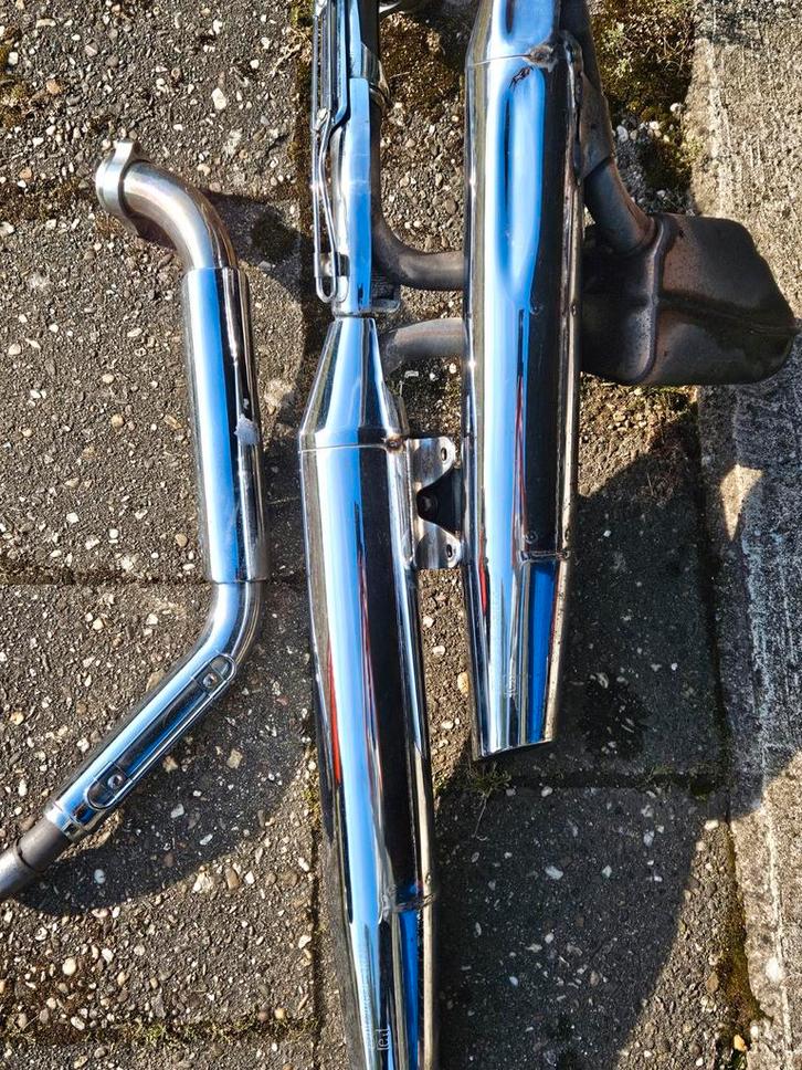 Suzuki Intruder 1500 Uitlaten - Origineel & Prima Staat, Motoren, Onderdelen | Overige, Gebruikt, Ophalen