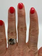 T58 Prachtige zilveren bicolo ring maat 16,75, Ophalen of Verzenden, Kleiner dan 17, X, Dame