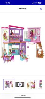 Barbie Malibu Huis - Barbie huis - 2 verdiepingen, Ophalen of Verzenden, Zo goed als nieuw
