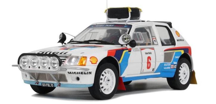 Peugeot 205 T16 #6 T. Salonen Rally Safari '85, Hobby en Vrije tijd, Modelauto's | 1:18, Nieuw, Auto, OttOMobile, Ophalen of Verzenden