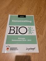 Samenvatting BIO HAVO Examenstof 2018-2019, Beta, HBO, Ophalen of Verzenden, ExamenOverzicht