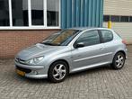 Peugeot 206 1.4 16V XS QUICKSILVER AIRCO ELEKTR RAMEN, Voorwielaandrijving, 1360 cc, Zwart, 4 cilinders