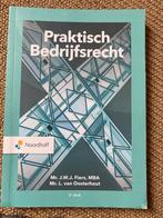 J.W.J. Fiers MBA - Praktisch Bedrijfsrecht, Ophalen of Verzenden, Zo goed als nieuw, J.W.J. Fiers MBA; L. van Oosterhout