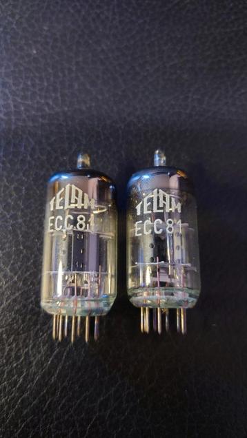 Te koop nos paartje RFT ecc81 (12at7) buisjes beschikbaar voor biedingen